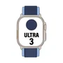Apple Watch Ultra 3 GPS + Cellular 49mm Titanio Natural con Correa Loop Trail Azul S/M